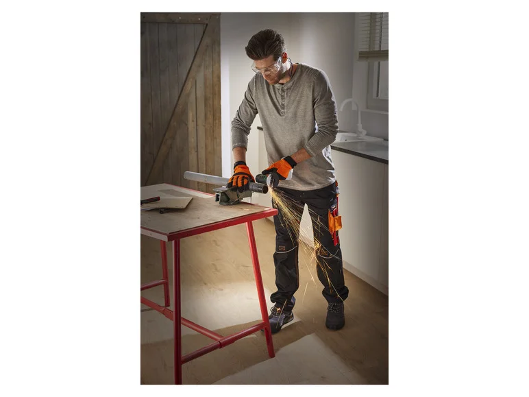 PARKSIDE® Meuleuse d'angle sans fil PWSAM 20-Li A1. 20 V