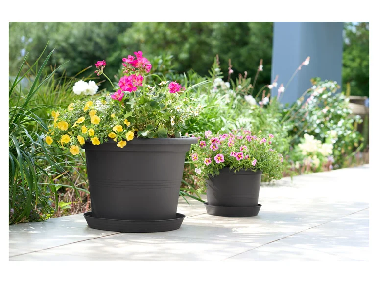 PARKSIDE® Pot à plantes avec soucoupe. 44 cm