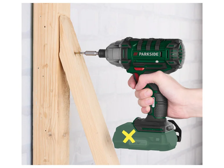 PARKSIDE® Visseuse à chocs sans fil PDSSA 20-Li B2. 20 V