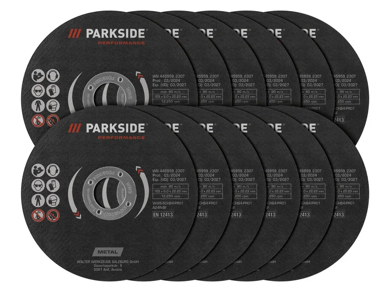 PARKSIDE PERFORMANCE® Disque pour meuleuse d'angle