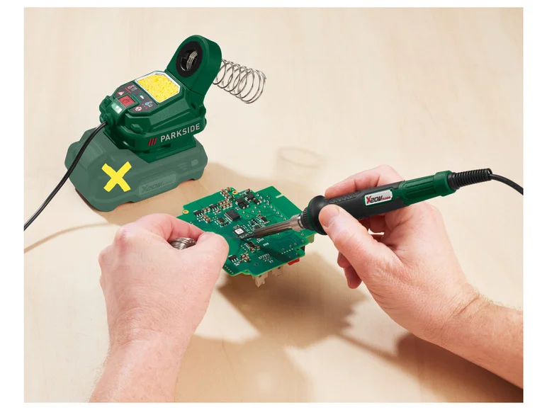 PARKSIDE® Station de soudage sans fil PLSA 20-Li C3. 20 V ou pistolet à colle sans fil PHPA 20-Li A1. 20 V