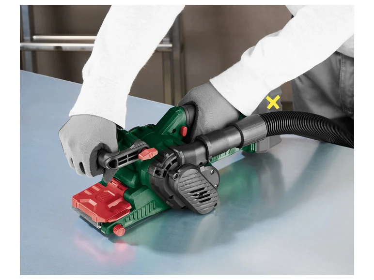 PARKSIDE® Ponceuse à bande sans fil PBSDA 20-Li A1. 20 V