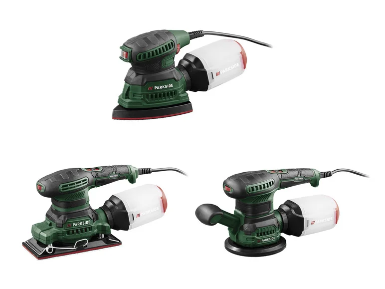 PARKSIDE® Ponceuse multifonction PMS 200 A1 / Ponceuse vibrante PSS 270 C3 / Ponceuse excentrique PEXS 270 C3